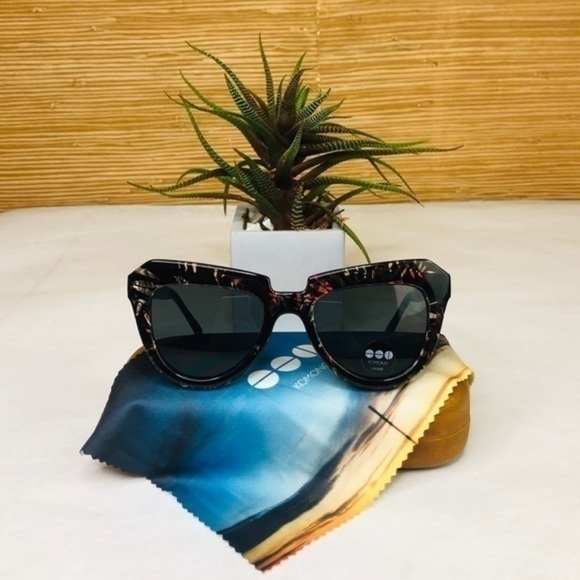 KOMONO Stella Fern Sunglasses 🕶 (NEW) cat eye - Picture 4 of 13